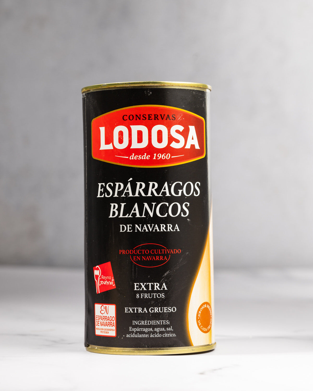 Espárrago D.O Navarra cilíndrico extra grueso