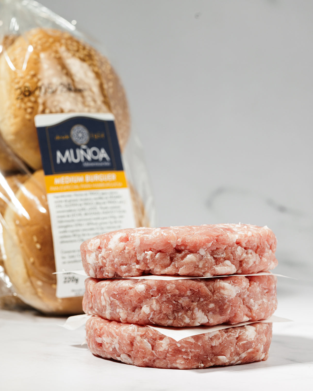 Hamburguesa de secreto ibérico