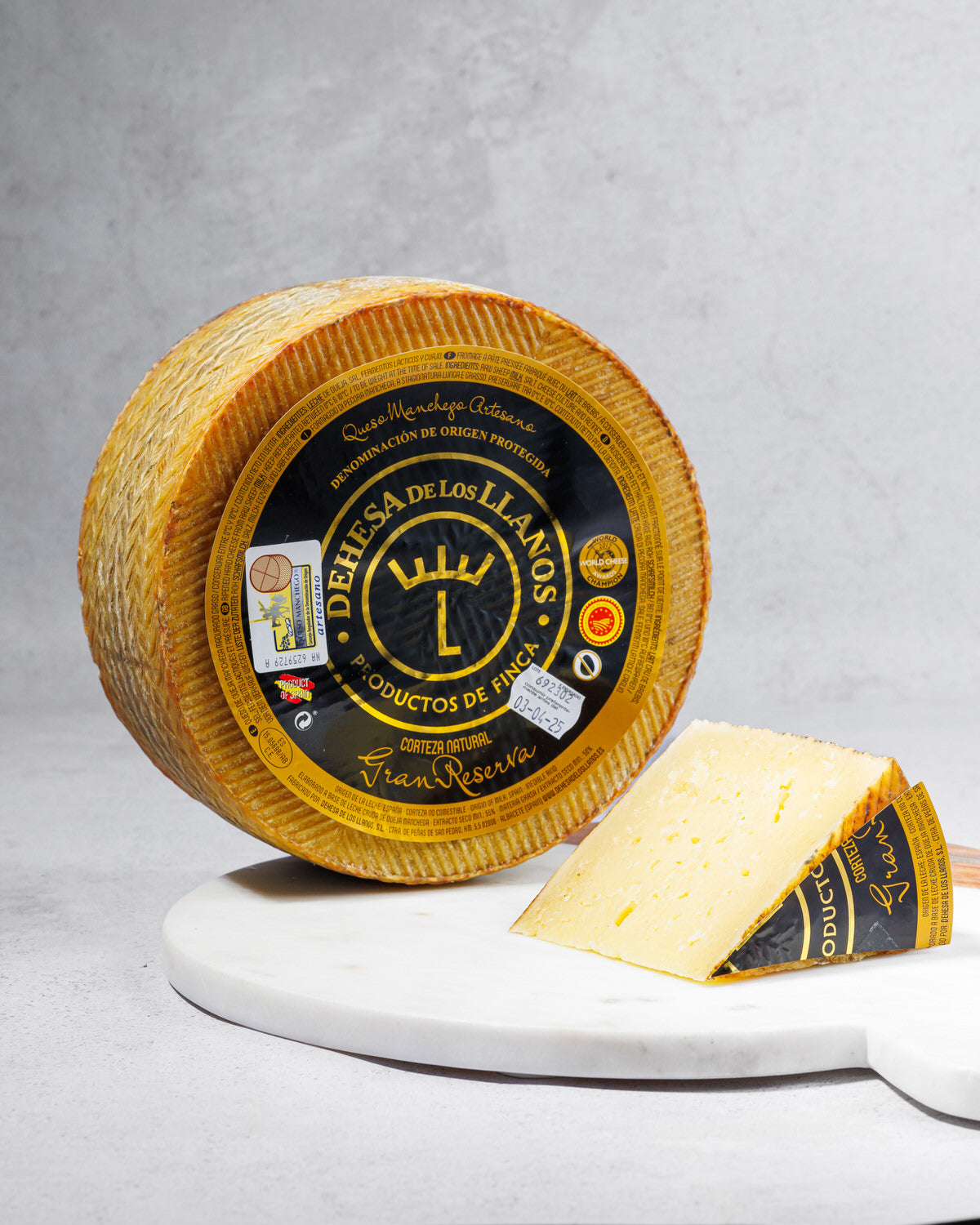 Queso Manchego Dehesa de los Llanos fuerte Gran Reserva