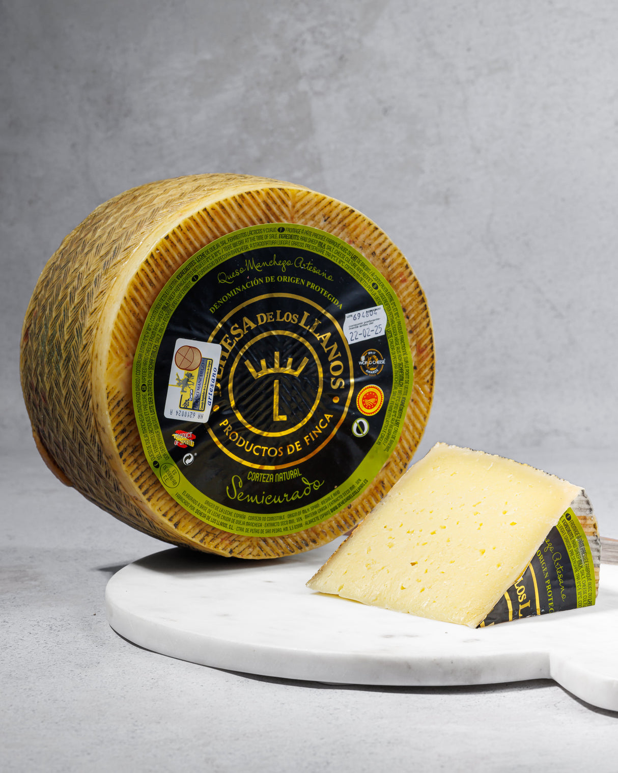 Queso manchego semi curado Dehesa de los Llanos