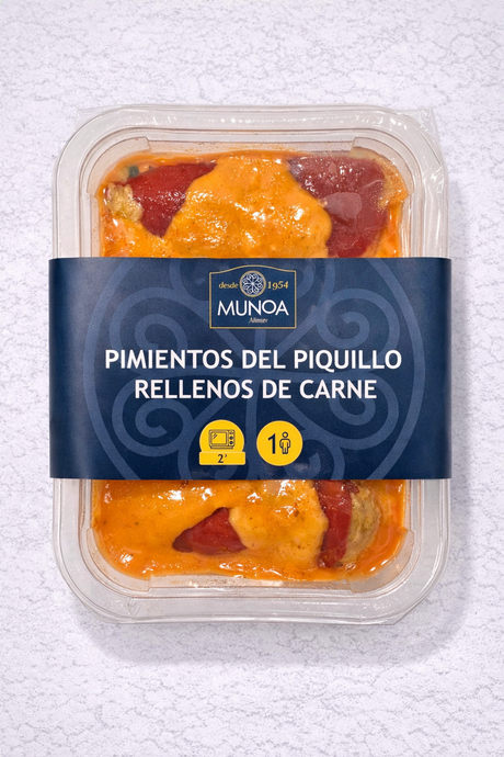 Pimientos del piquillo rellenos de carne